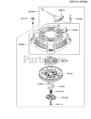 Kawasaki FJ180V-AM08 - Kawasaki Engine STARTER