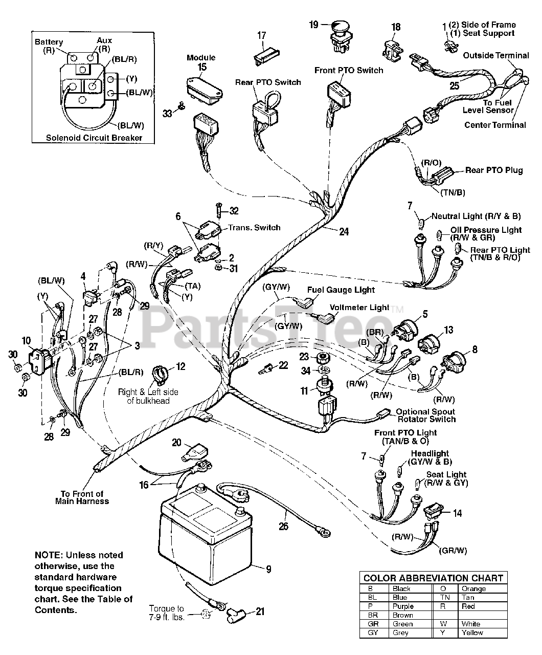 Massey Ferguson 2920 H (1692506) - Massey Ferguson 60" Garden Tractor