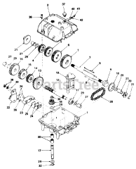 Toro 63-08BP01 (A-70) - Toro 30" Rear-Engine Riding Mower (1976)
