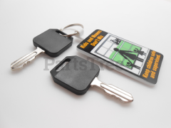 RedMax 532411933 Ignition Key With Keychain, Set Of 2 - image 1