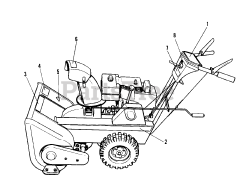 Simplicity 524 (1690586) - Simplicity Snowbuster 24" Snow Thrower, 5hp