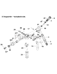 Cub Cadet 59A60002 (59A60002750) - Cub Cadet Tree Spray Gun att General Assembly