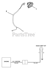 Ariens 932105 (ST 8526 LE) - Ariens 26" Snow Blower, 8.5hp Tecumseh (SN: 000101 & Above) Electrical And Wiring Diagram