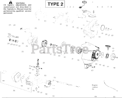 Poulan Pro PP 446 ET - Poulan Pro Pole Saw, Type 2 Engine Type 2