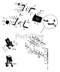 Troy-Bilt 20594 - Troy-Bilt Pony III Rear-Tine Tiller (SN: S101751 - S164132) FORWARD/REVERSE IDLER ASSEMBLY