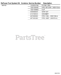 Echo 900103 - Echo RePower Fuel System Kit