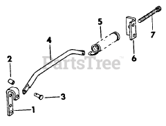 Cub Cadet Accessory - Cub Cadet Manual Lift Helper Spring & Handle Adapter Implement Handle Helper Spring B