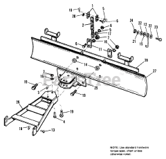 Simplicity 1690038 - Simplicity 42" Grader Blade