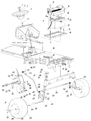 MTD 13735-7 - MTD Lawn Tractor (1987)