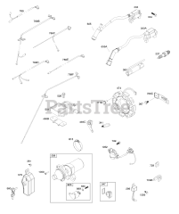 Briggs & Stratton 19N137-0072-F1 - Briggs & Stratton Horizontal Engine