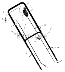 Murray 20656x8A - Murray 20" Walk-Behind Mower (1998) Mower Housing Assembly