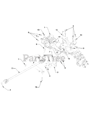 Cub Cadet 5254 E (54BE542-710) - Cub Cadet Compact Tractor Front Axle