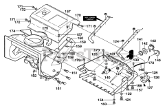 Murray 620301x85NC - Murray 20" Snow Thrower (2004) Top Cover Assembly