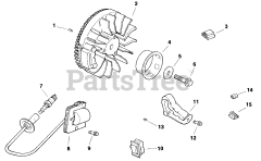 Kohler CH5-1520 - Kohler Command PRO Engine, Basic Version, 5hp Ignition/Electrical (TP-2356-A) Rev 10/26/2006