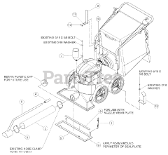 Bear Cat WV 190 S - Bear Cat Walk-Behind Vacuum, 190cc Briggs & Stratton (SN: D00001 - E05370)