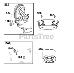 Briggs & Stratton 44S977-0031-B5 - Briggs & Stratton Vertical Engine