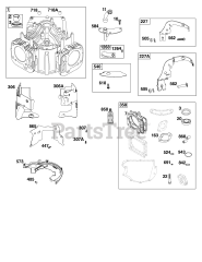 Briggs & Stratton 44U777-0009-G1 - Briggs & Stratton Vertical Engine