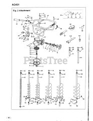 RedMax AG 431 - RedMax Auger (1995-10)