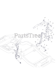 Gravely 991264 (Pro-Turn ZX 60) - Gravely Pro-Turn 60" Zero-Turn Mower, Kawasaki FX (SN: 000101 & Above) Controls