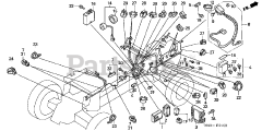Honda H5518 NA2/D (TZAC) - Honda Multi-Purpose Tractor, Made in Japan (SN: TZAC-3500001 - TZAC-3599999) WIRE HARNESS