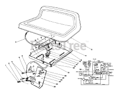 Toro 55600 (HMR-1200) - Toro Lawn Tractor (SN: 009000001 - 009999999) (1989)