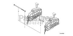 Honda BF175 AK1 XA (BAJJ) - Honda Marine Engine, Made in Japan (SN: BAJJ-1300001 - BAJJ-9999999) BOLT KIT