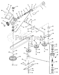 Gravely 885007 - Gravely 50" Deck for 2-Wheel Tractor (SN: 000340 & Above)