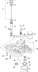 Kohler CV15-41501 - Kohler Command PRO Engine, Basic Version, 15hp, 11.2kW Oil Pan/Lubrication 3-27-21