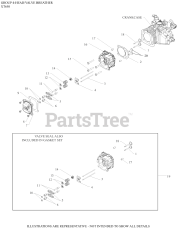 Kohler XT650-3032 - Kohler XT Series Engine, Made for Husqvarna, 6.5 ft-lbs, 149cc 04 CylinderHead/Breather