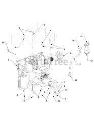 Cub Cadet 5252 (54AE52D-710) - Cub Cadet Compact Tractor Transmission Mounting