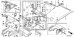 Honda GX270 UT QXU (GCAJT) - Honda Engine, Made in Thailand (SN: GCAJT-1000001 - GCAJT-9999999) CONTROL