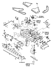 Troy-Bilt 14023 - Troy-Bilt 42" Side-Discharge Mower Deck (SN: 140230100101 & Above)