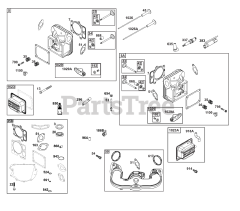 Briggs & Stratton 44N877-0009-B5 - Briggs & Stratton Vertical Engine Cylinder Head Group