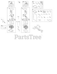 Briggs & Stratton 356447-0054-F1 - Briggs & Stratton Horizontal Engine