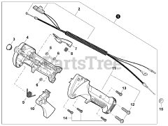 Shindaiwa C 282 - Shindaiwa Brush Cutter (SN: T75014001001 - T75014999999)