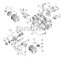 Echo CS-350 TES - Echo Chainsaw (SN: C24126001001 - C24126999999)