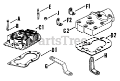 Kohler K161-28231 - Kohler K-Series Engine, Basic Version, 7hp, 5.2kW