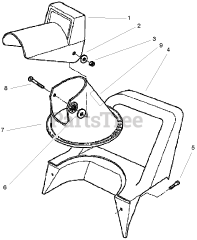Lawn-Boy 38026 (1800) - Lawn-Boy 18" Power Curve Snow Thrower (SN: 290001001 - 290999999) (2009)