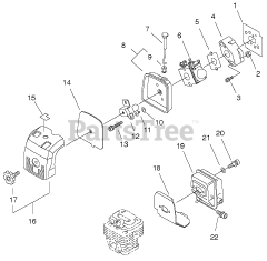Echo SRM-3605 U - Echo Brush Cutter (SN: 20001001 - 20999999)