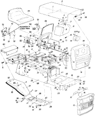 Mark Master 135-698-065 - Mark Master Lawn Tractor (1985) Parts