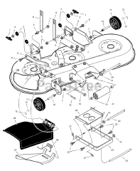 Murray 46103x50B - Murray 46" Garden Tractor (2000) Mower Housing Suspension