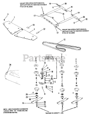 Simplicity 7014 S (1690338) - Simplicity 42" Garden Tractor, 14hp