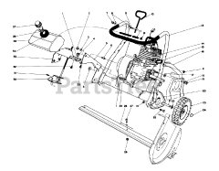Toro 38165 (S-620) - Toro Snow Thrower (SN: 007000001 - 007999999) (1987)