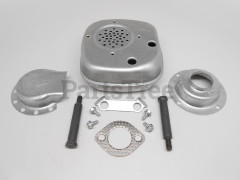 Snapper 493936 Use 494585: Muffler/Deflector K - image 3