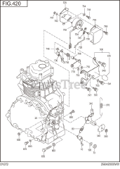 Subaru Robin DY272DD5470 (DY27-2) - Subaru Robin Engine, Diesel 420 Governor