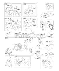 Briggs & Stratton 15B194-0018-E1 - Briggs & Stratton Horizontal Engine
