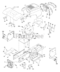 Poulan 271470 - Poulan Lawn Tractor (2001)