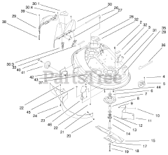 Toro 71241 (16-38 HXLE) - Toro Lawn Tractor (SN: 200000001 - 200999999) (2000)