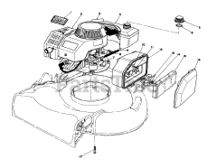 Toro 16202 C - Toro Walk-Behind Mower (SN: 005000001 - 005999999) (1985)