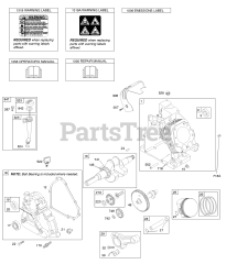 Briggs & Stratton 20T132-0598-F1 - Briggs & Stratton Horizontal Engine